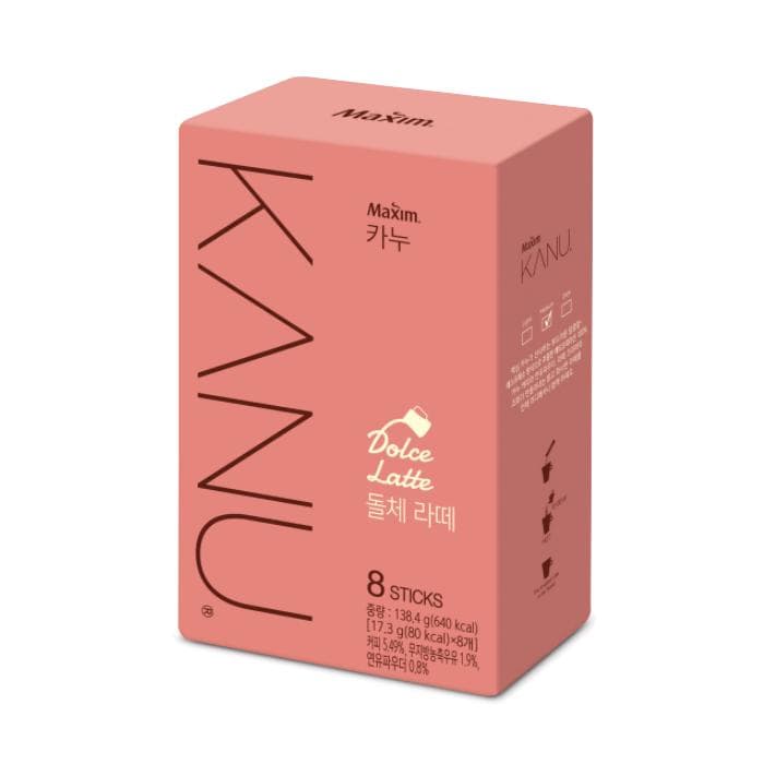 Dongsuh Maxim Kanu Dolce Latte (17.3g Each Sticks) 8