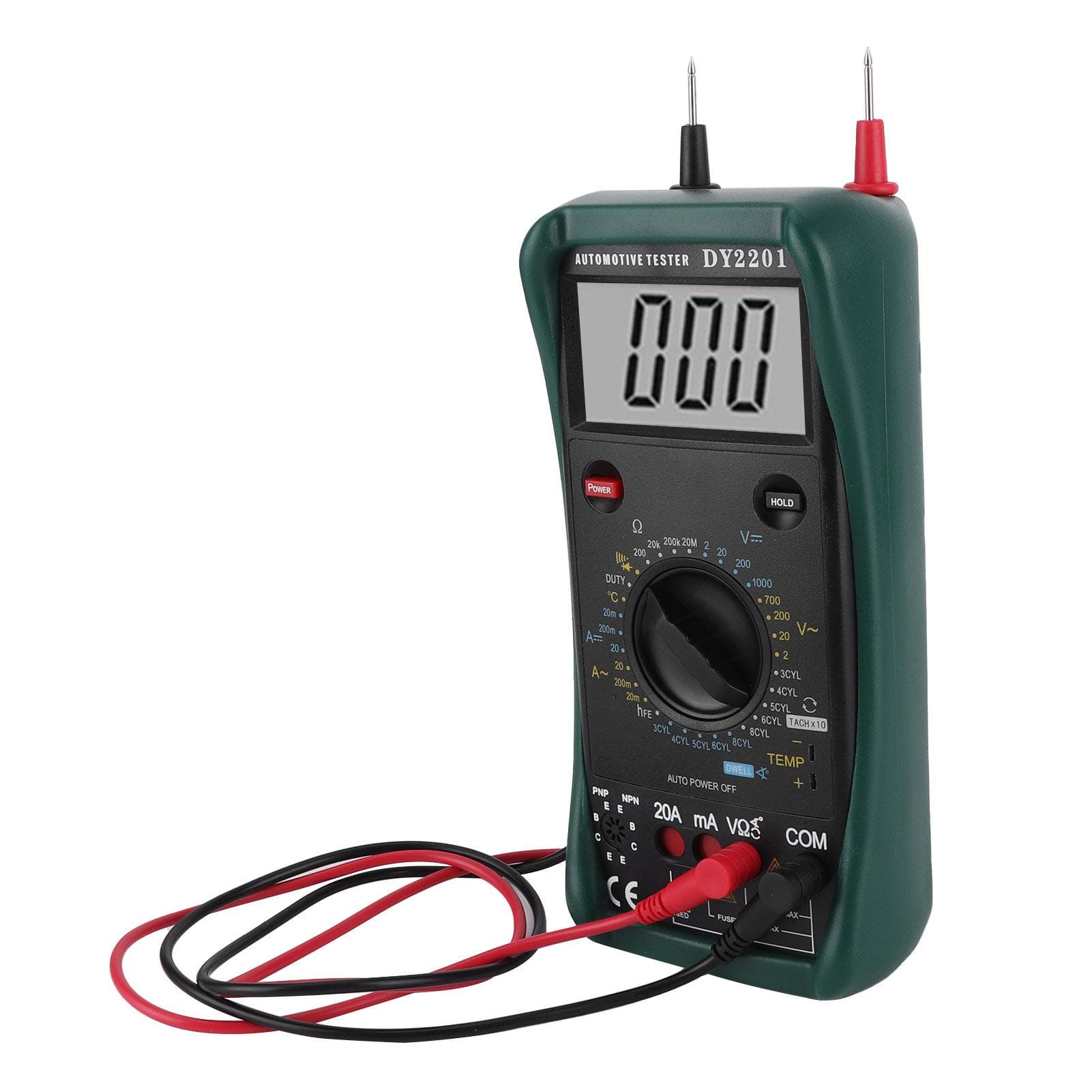 Digital Multimeter Automotive Auto Range Tester 500?10000RPM ACDC Voltage Current Resistance