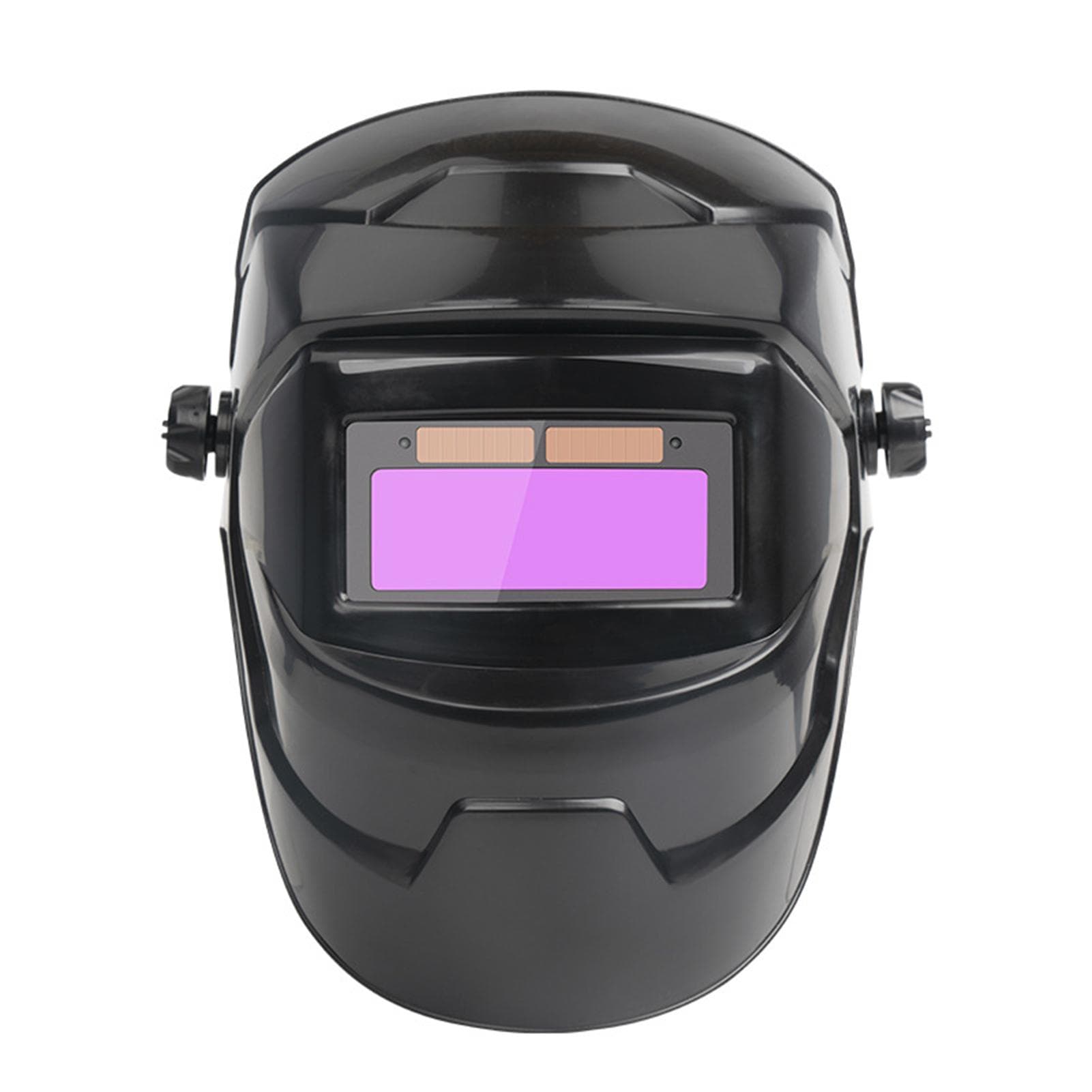 Darkening Welding Mask Glasses Welding Helmet Welding Hood Argon Arc Welding Hat Solar Rechargeable black
