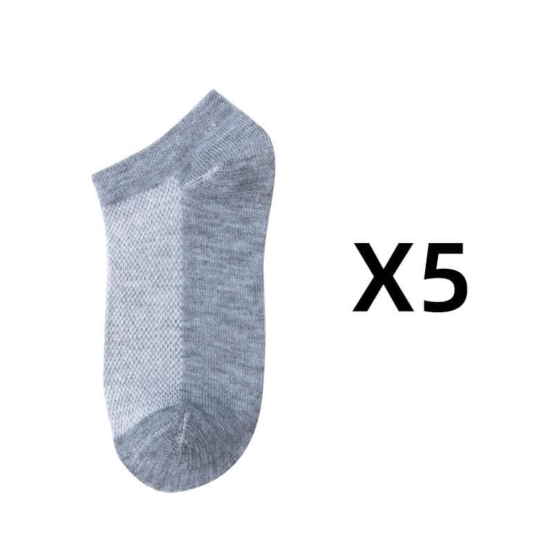 5/10 Pairs Summer Women Cotton Short Socks White Black Gray Breathable Ankle Low Cut Casual Socks EUR35-43