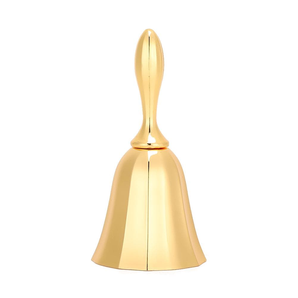 Creative Bar Handbell Counter Reminder Bell for Dinner Room Class Bar ServiceGolden