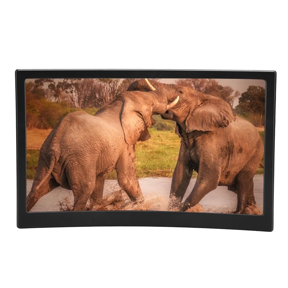 12inch Curved Non-slip Mobile Phone Screen HD Video Amplifier Magnifier Stand Bracket