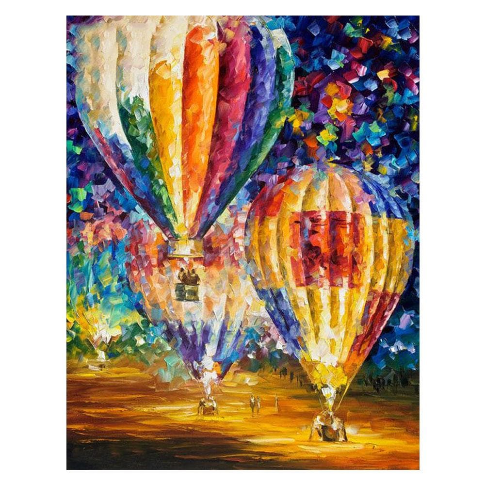 Diy Diamond Painting 5D Set For Embroidery Cross-Stitch Embroidery Diamond Air Balloon Painting 20X30CM