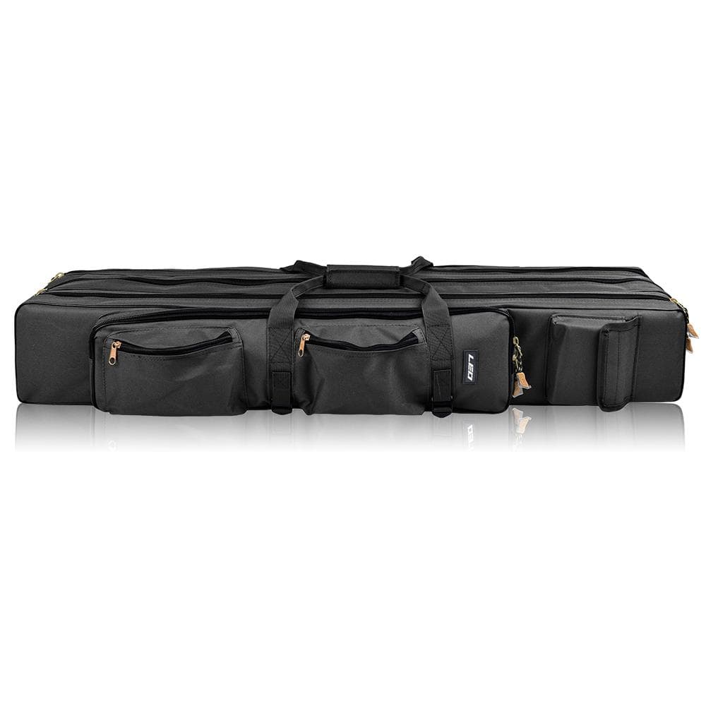 Outdoor 3 Layer Fishing Bag Backpack 80cm/100cm Fishing Rod Reel Carrier Bag Fishing Pole Tackle 100cm black