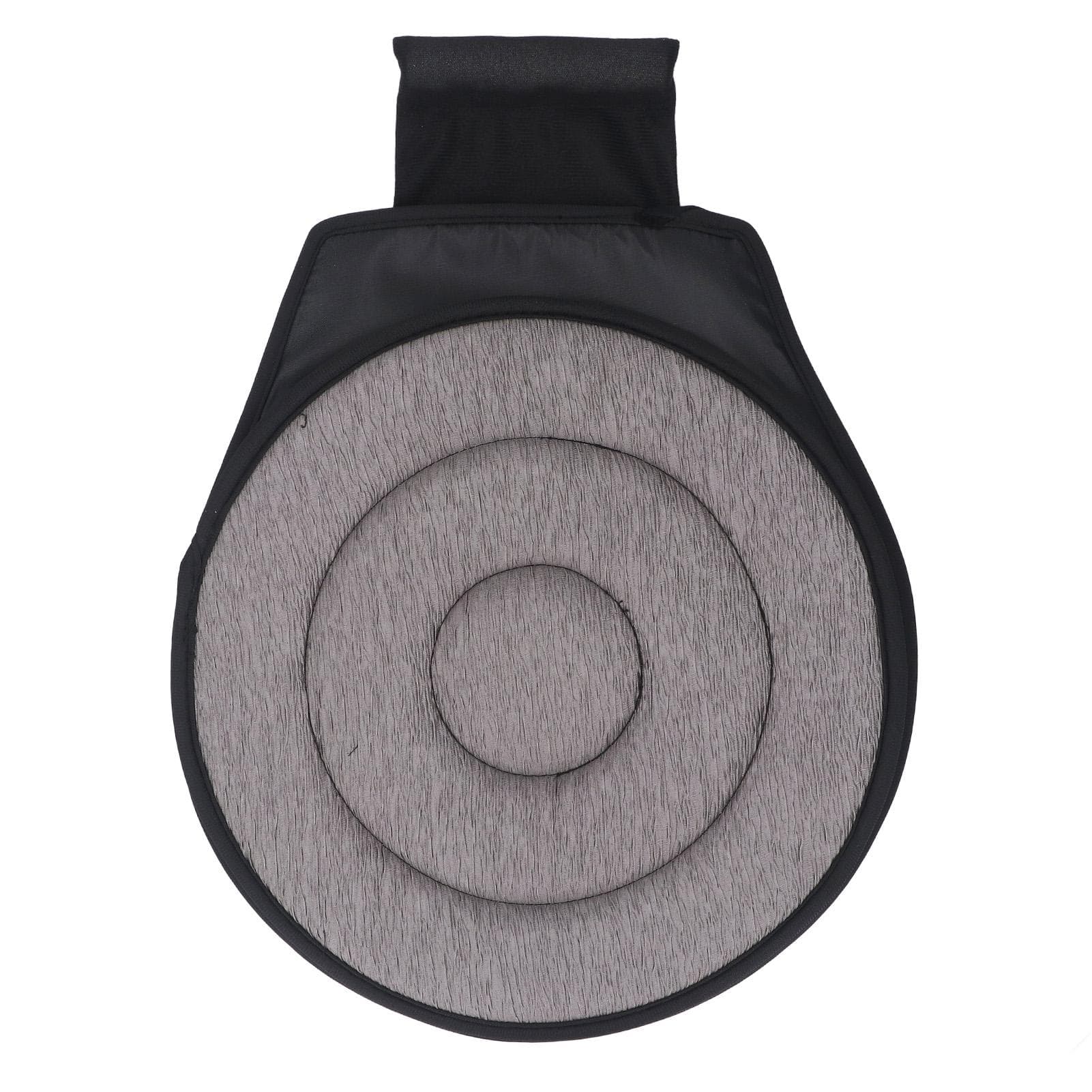 360 Degree Rotating Car Cushion Portable Rotating Car Pad Non Slip Car Chair Cushion for Pregnant gray