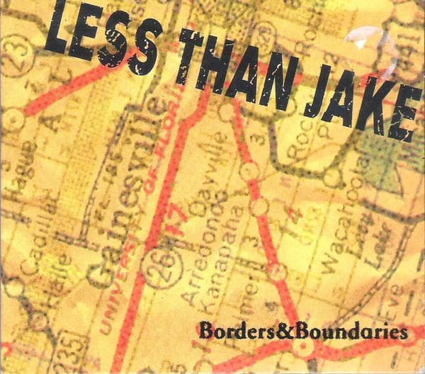 CD LESS THAN JAKE - Borders & Boundaries FAT6162 Fat Wreck Chord 2000 US Rock Used