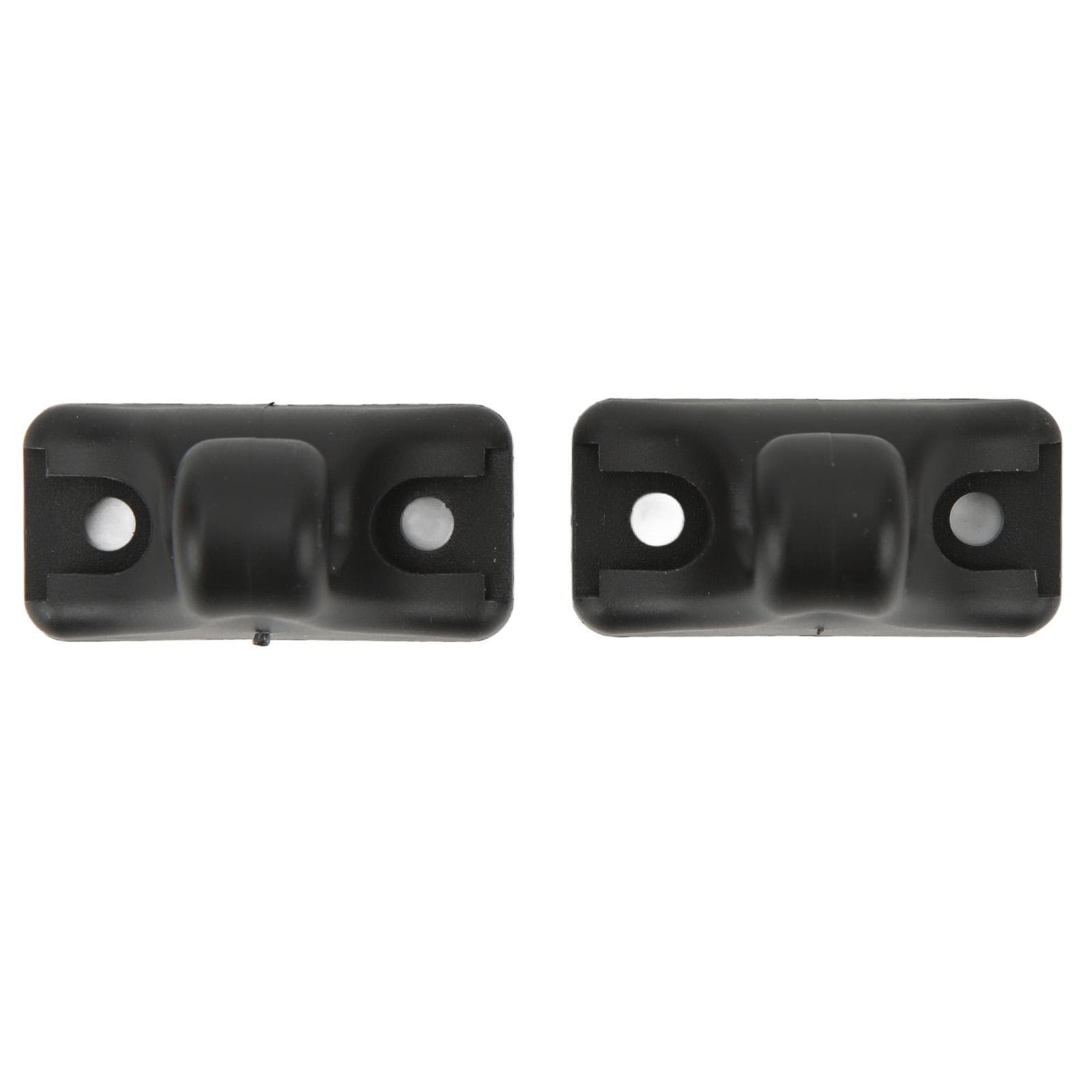 2PCS Sun Visor Mount Bracket Clip 94473143900 Black Compact Structure Scratch Resistant Fit for 924