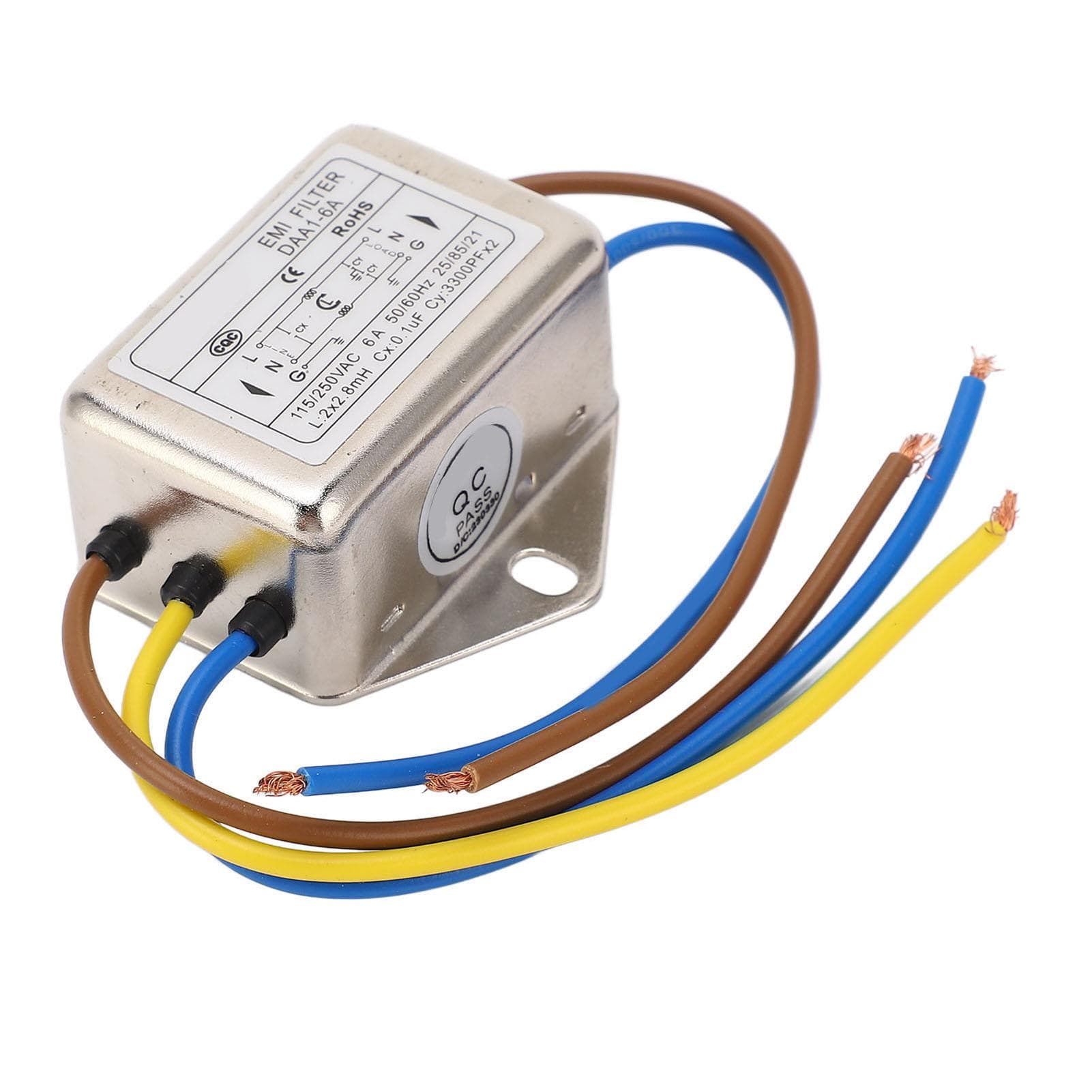 Power Line Filter Noise Suppressor Jamming Signal Filtering Power EMI Filter for Laser Cutter