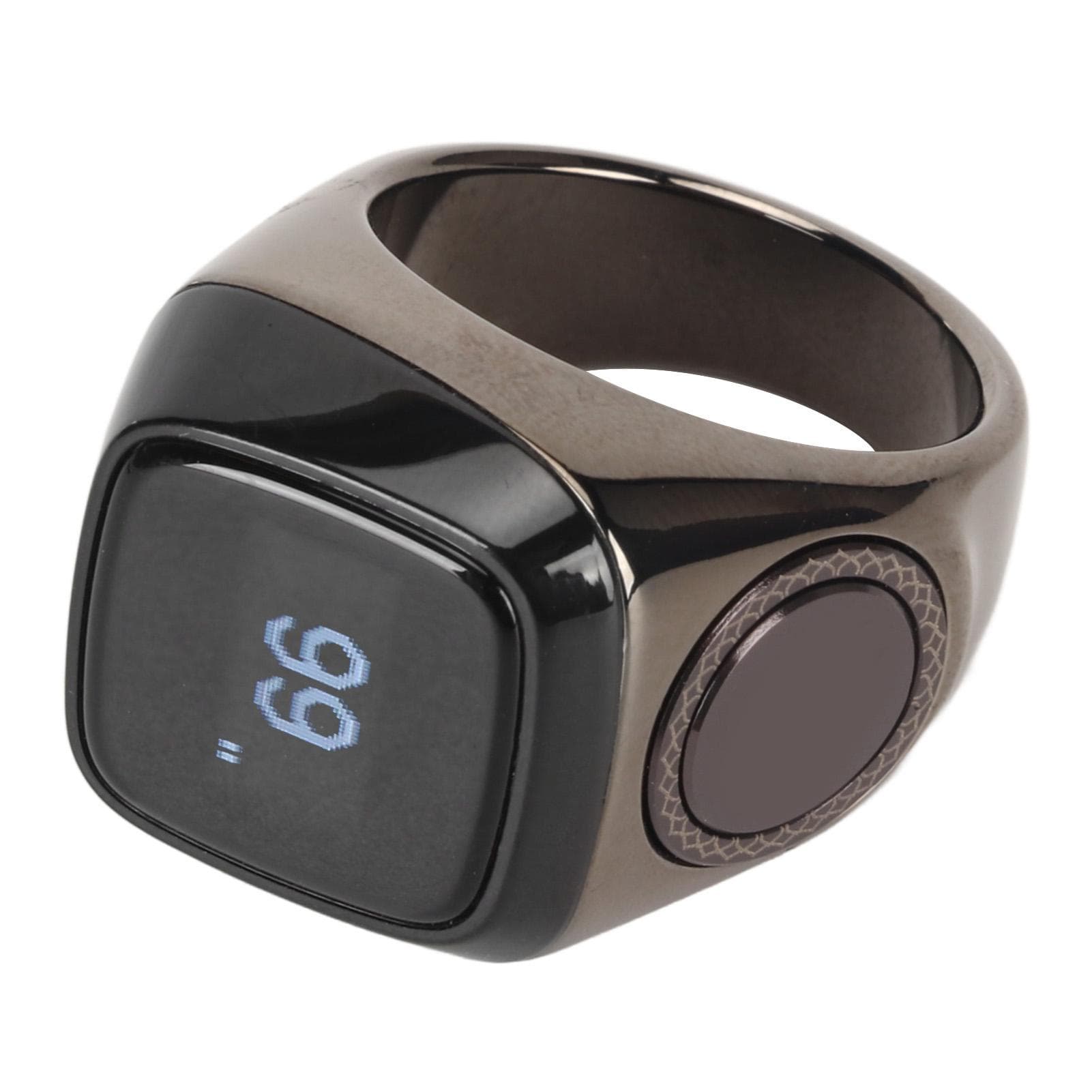 22MM Electronic Counter 0.49in Digital Display Intelligent Counting Finger Ring with Charging