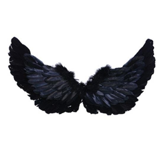 Angel Feather Wings with Elastic Straps Bright Color Lightweight Costume Cosplay Wings Photography Props