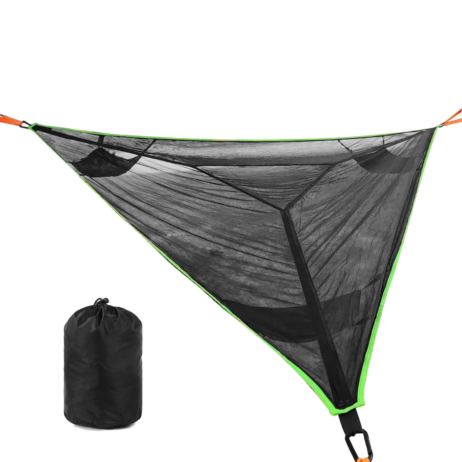 Camping Hammock Portable Multi-people Hammocks for Hiking Travel Backpacking for Backyard & Garden 280cm black