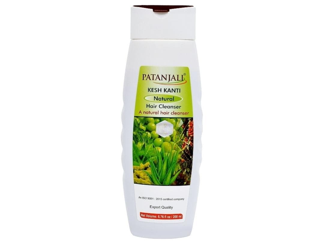Hair shampoo Natural Patanjali Kesh Kanti Natural Hair Cleanser 1 pcs