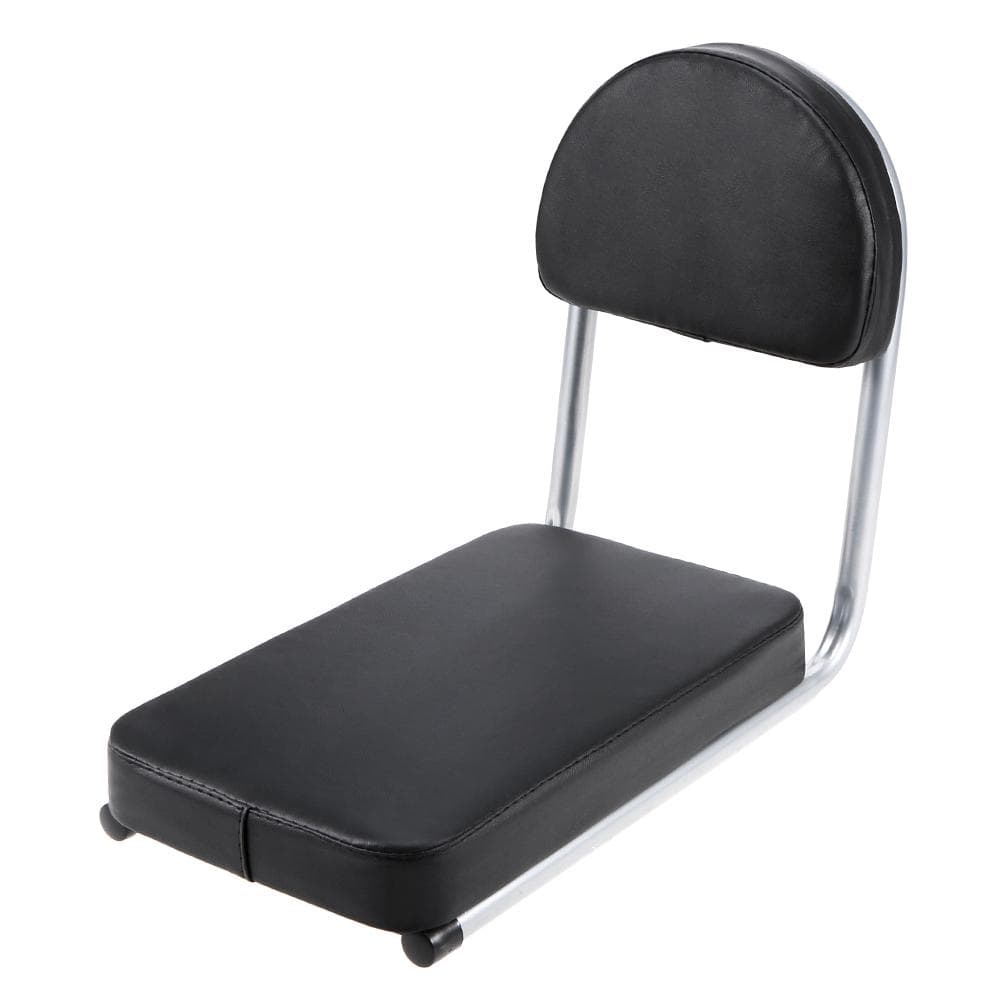 Bike Rear Seat Kid Bicycle Bike Rear Handrail Armrest Child Carrier Bike Back Seat black