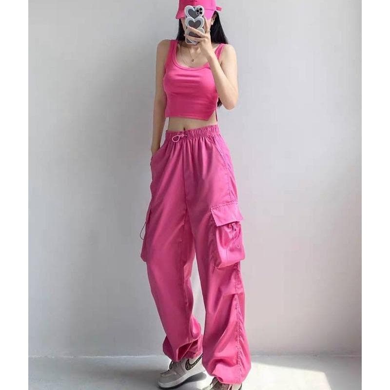 Spring and Autumn New Work Pants Women's Design Sports Leisure Pants 5XL