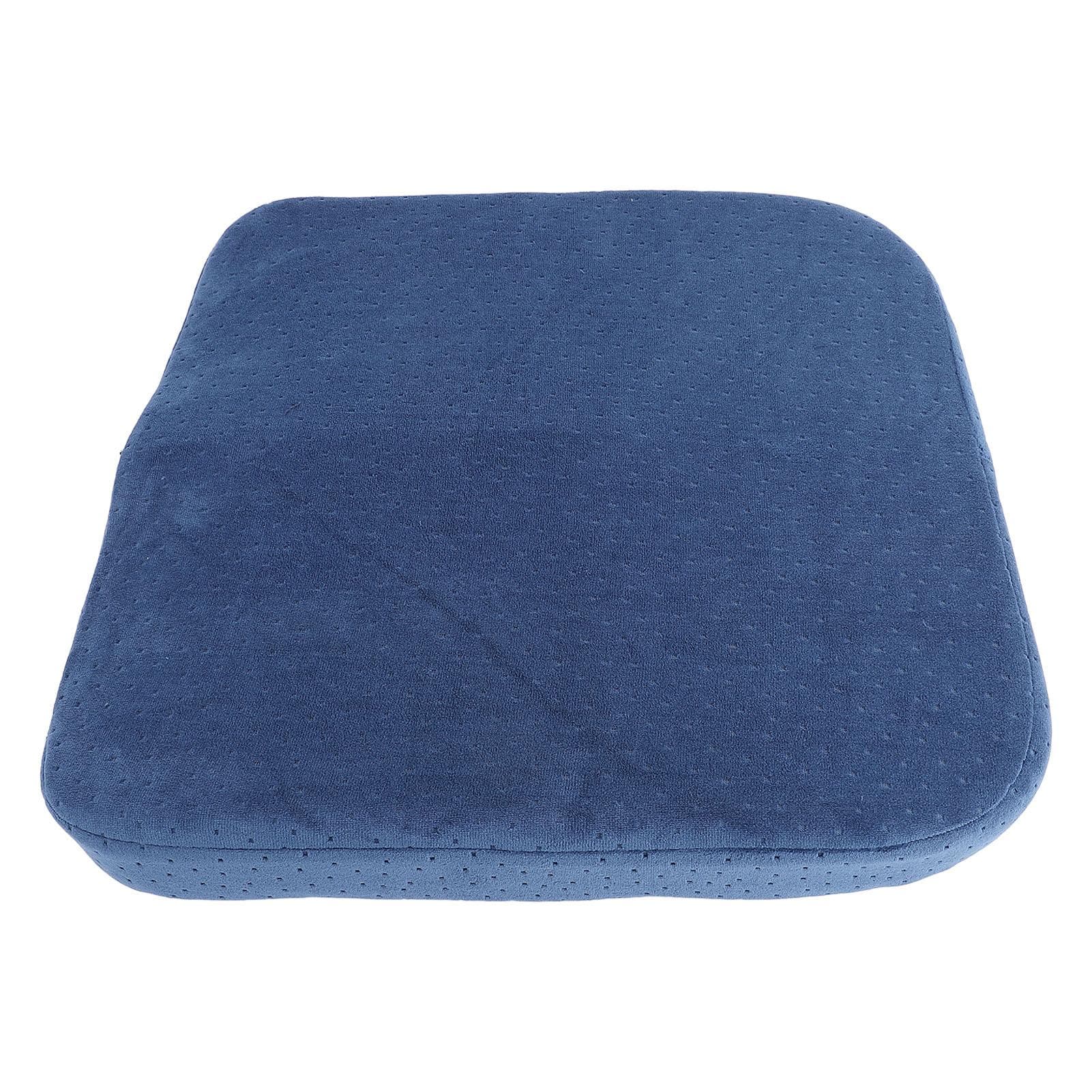 Memory Foam Seat Cushion Ergonomic W Shaped Comfortable Velvet Thicken Chair Cushion for Long