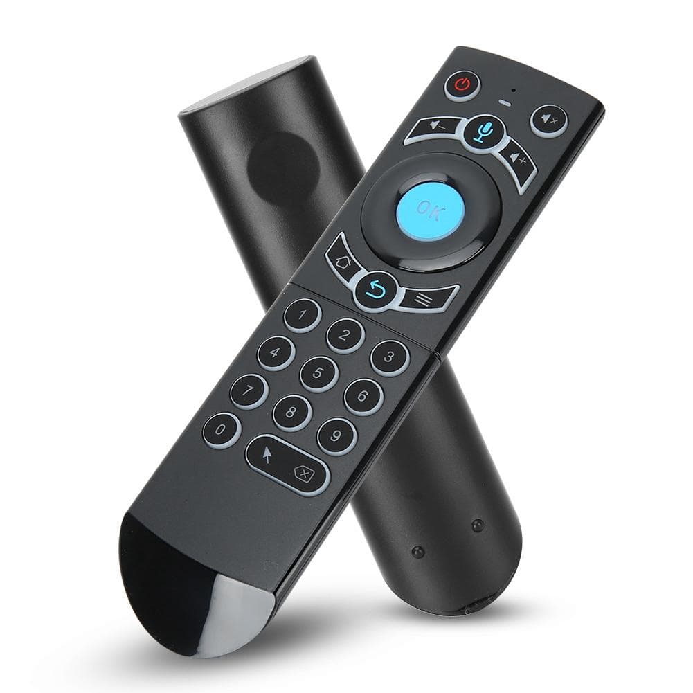 G21 USB Wireless Backlight Air Remote Mouse Smart Voice Controller with Gyroscope