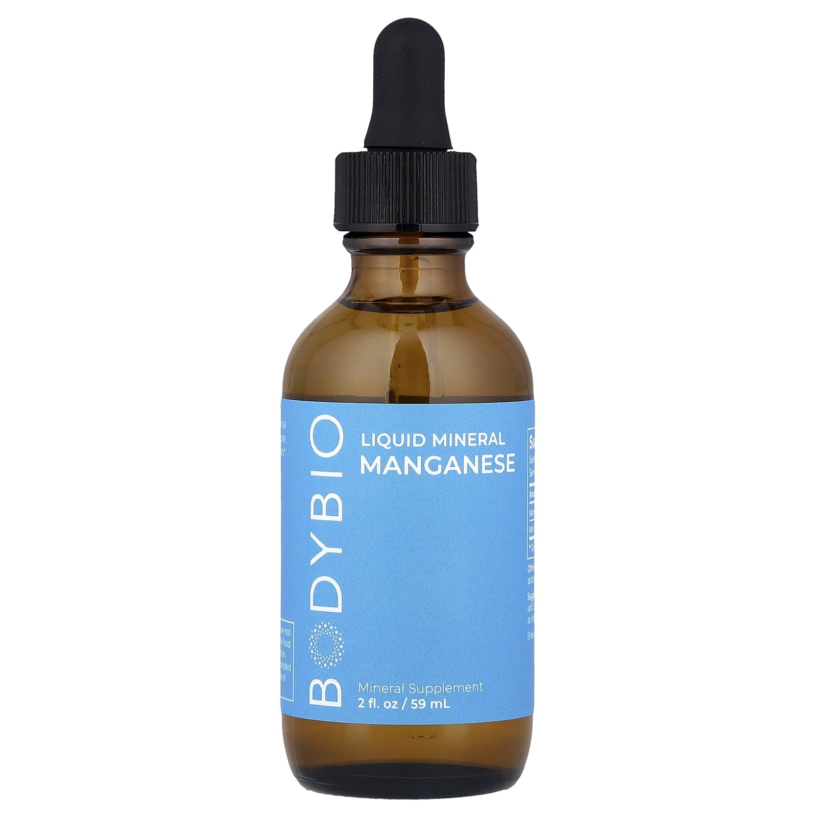 BodyBio, Liquid Mineral Manganese, 59 ml (2 fl oz)
