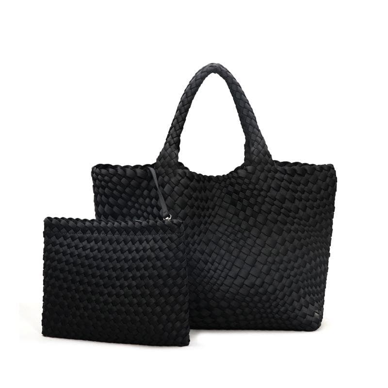 Hand-woven Women's Bag: Fashionable, Trendy, Versatile, Fresh Underarm Bag, Large-capacity Mother and Child Tote Bag