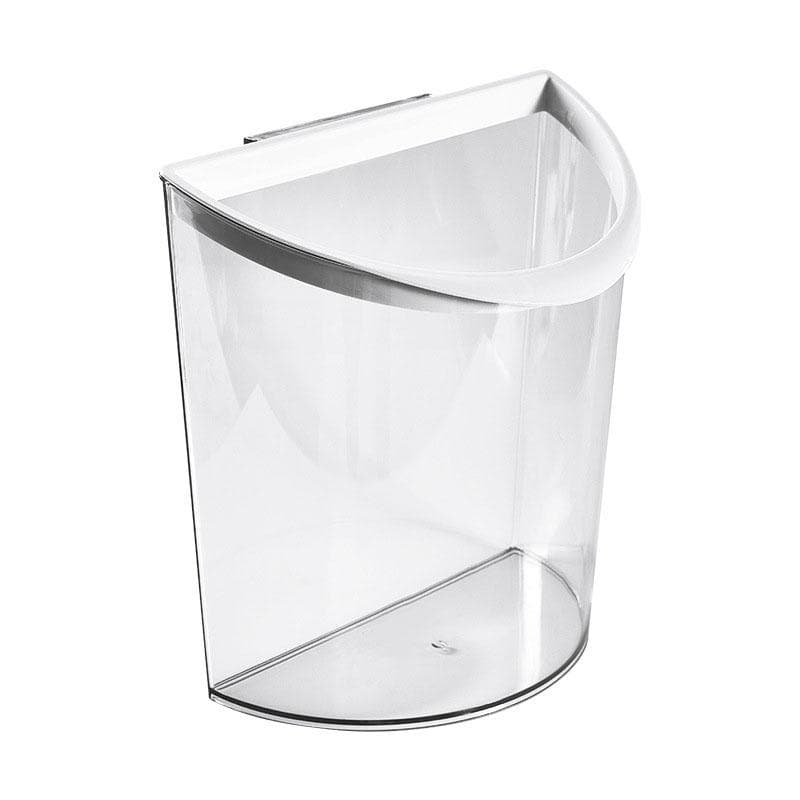 Hanging Trash Can Transparent Large Calibre Space Saving Wall Mounted Trash Can Kitchen Trash Bin
