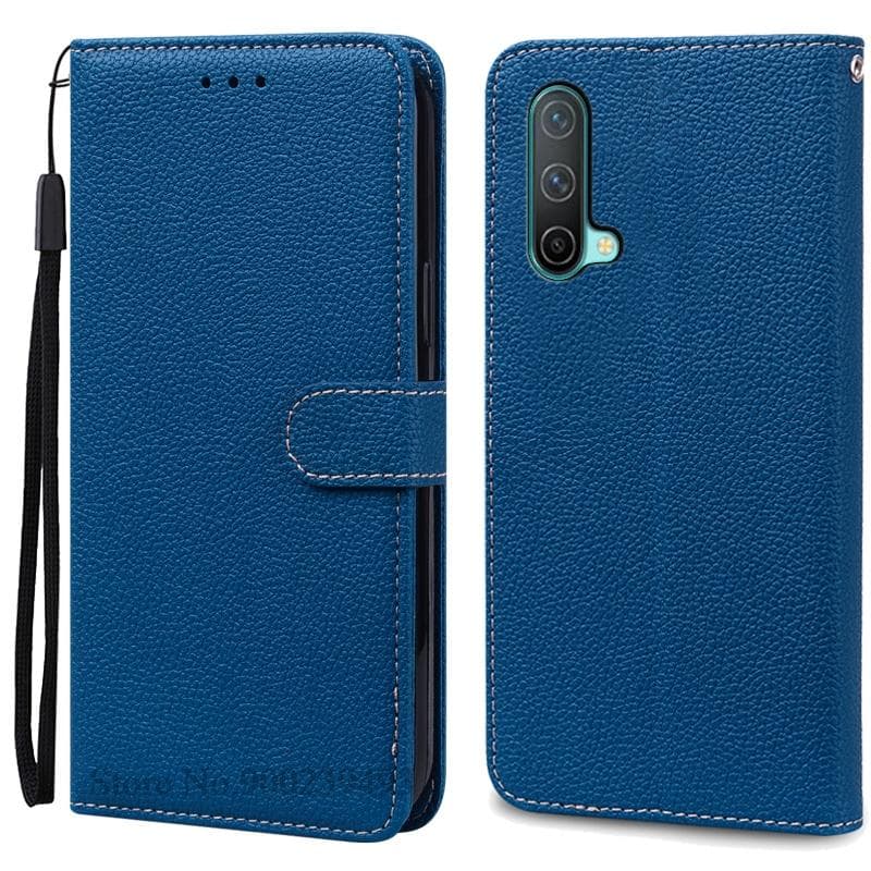 Nord CE 5G Case For Oneplus Nord CE 5G Case Flip Leather Wallet Cover For Oneplus Nord CE 5G Case Phone Cover Fundas Coque Oneplus Nord CE 5G navy blue