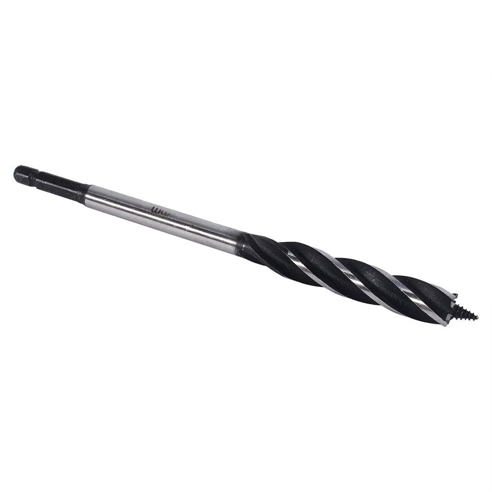 High Carbon Steel 4 Cutters Wood Fast Cut Auger Drill Bit Carpenter Tool 165mm