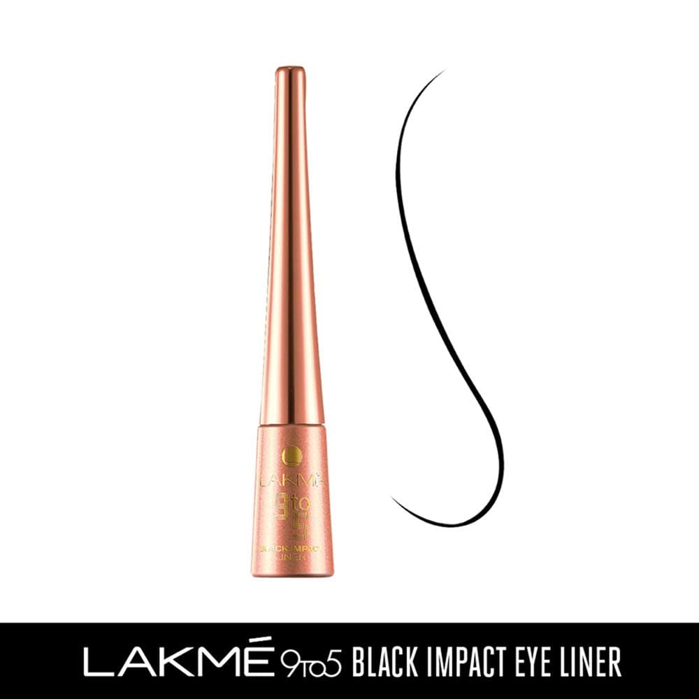 Lakme 9 to 5 Impact Eye Liner, Black, 3.5ml