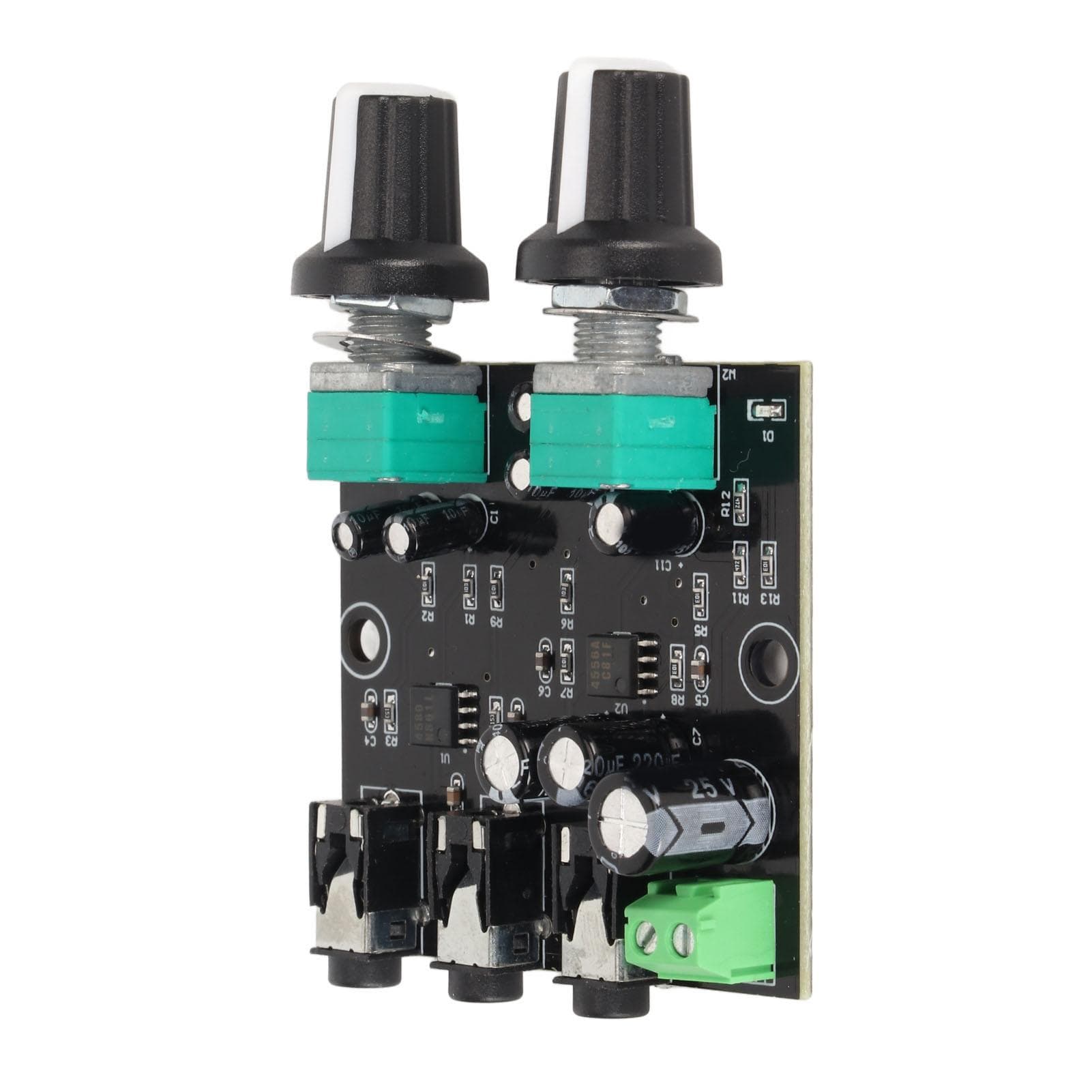 Stereo Sound Signal Mixer Board Module 2 Channel Input 1 Channel Output Headphone Amplifier Board