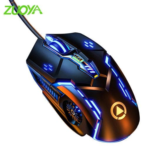 ZUOYA G5 Useful Gaming Mouse Adjustable DPI 6 Button Computer Accessories black