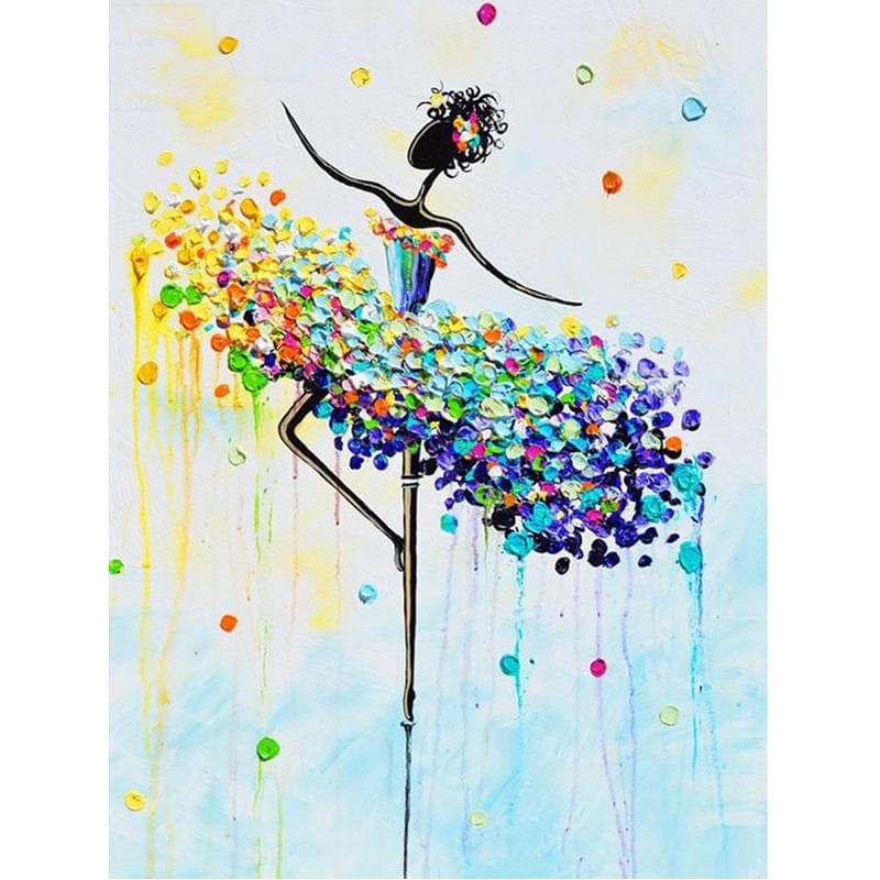 5d Diamond Painting Ballet Girl Diy Diamond Embroidery Craft Painting Mosaic Gift Diamond Wall Arts 20X30CM