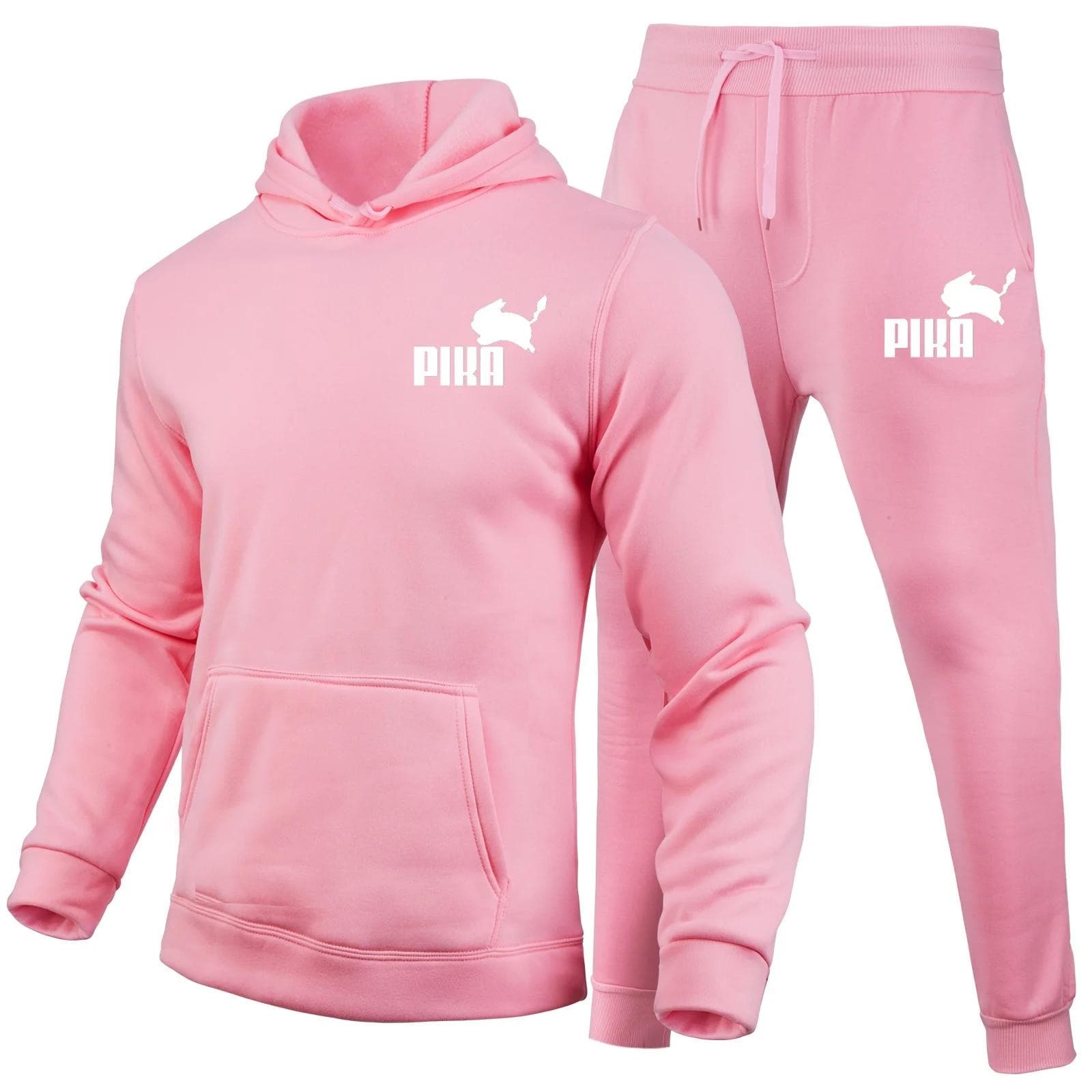 Pika Hoodie Set Women Hoodies Suits outdoor fitness running fashion sports suit spring and autumn style hoodie M