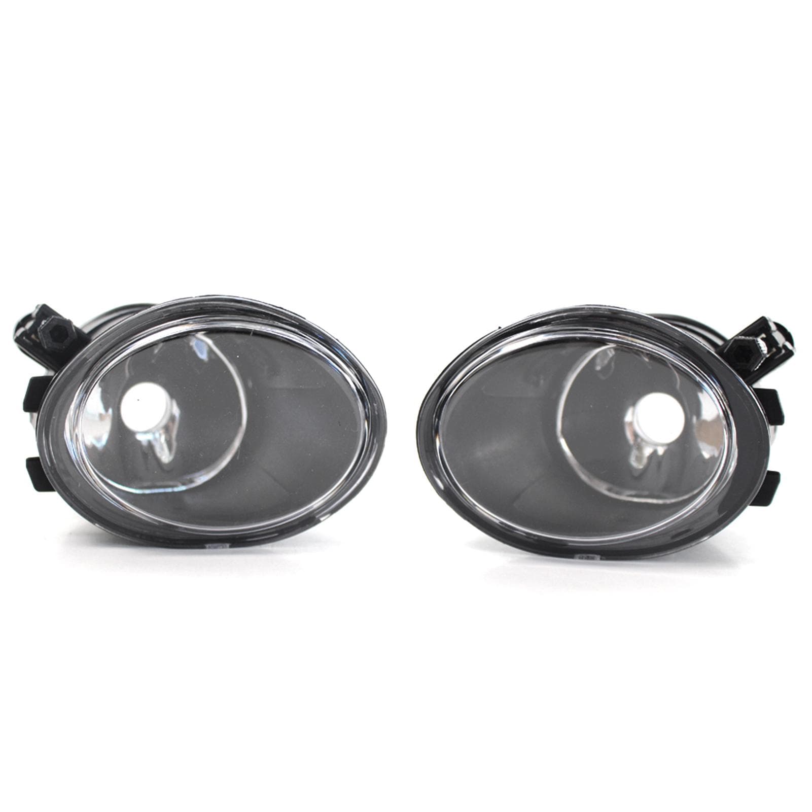 Bumper Fog Light Replacement for BMW E46 3 Series 2001-2005 M3 1999-2002 E39 M5 1Pair(No bulbs) black