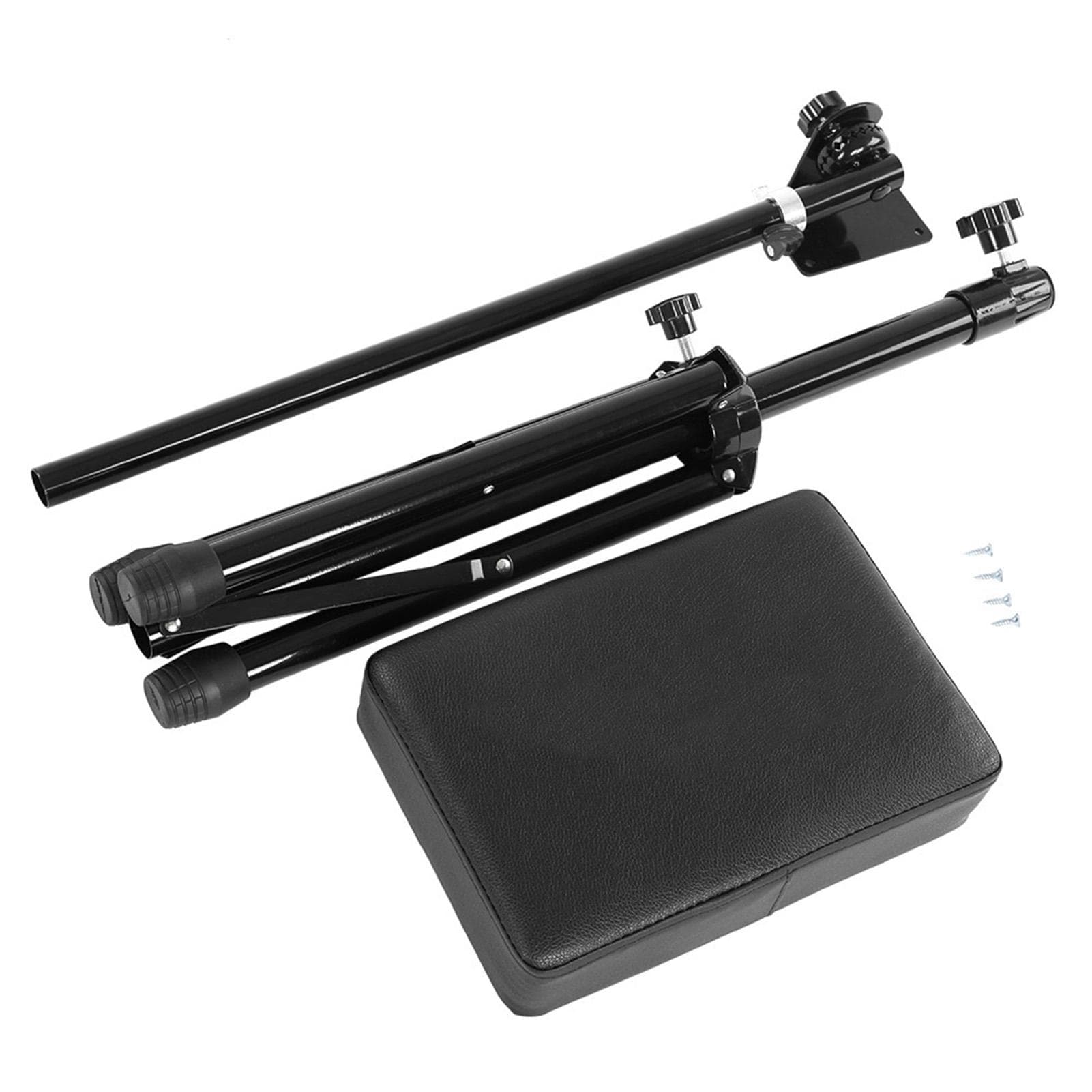 Professional Tattoo Armrest Tripod Stand with Soft Sponge Pad Portable Tattoo Arm Leg Rest black