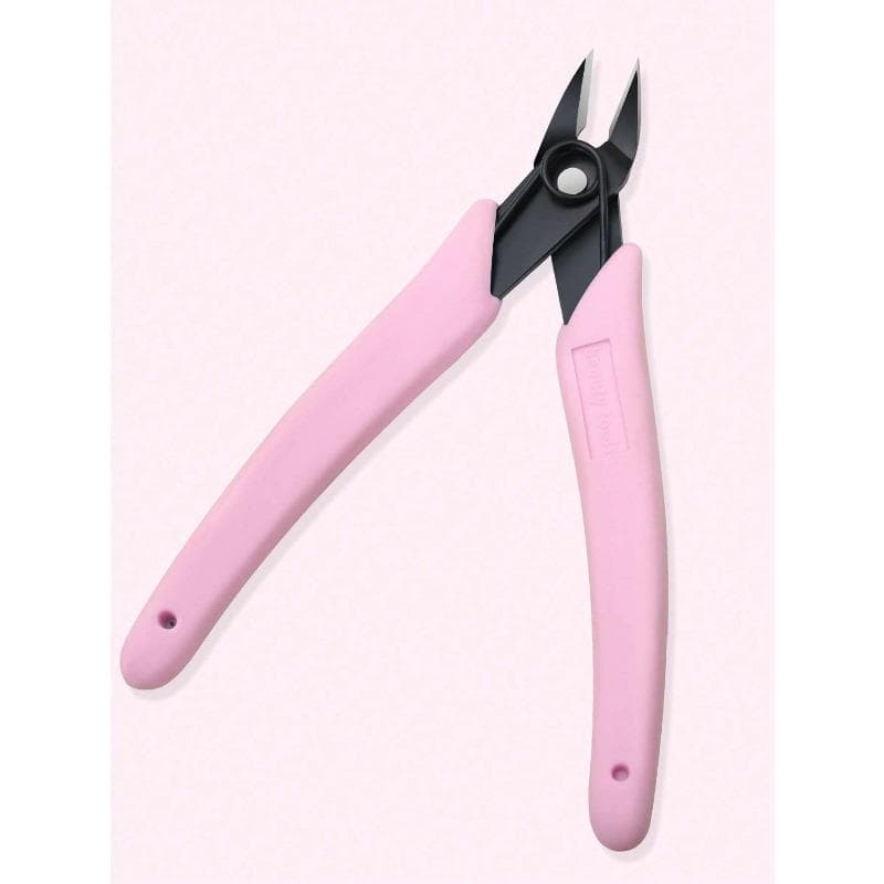 Manicure Nail Pliers For Rhinestones Gems Removal Wire Cutter Nail Unloading Nippers Chain Scissors Nail Art Tool Nail Art Drill Bit Remover pink