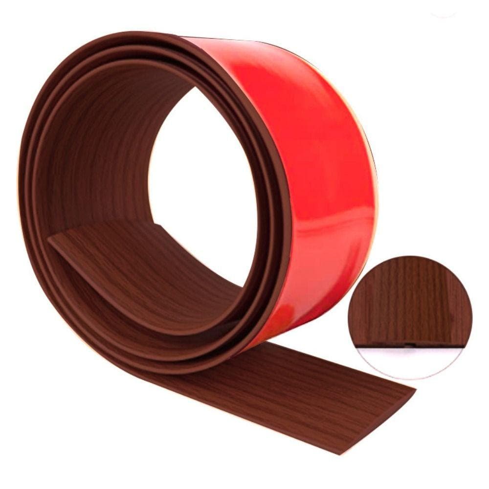 Waterproof Floor Transition Strip Self-adhesive Flooring Seam Edge Trim Floor Cover Strips Door 3M-width 4cm red