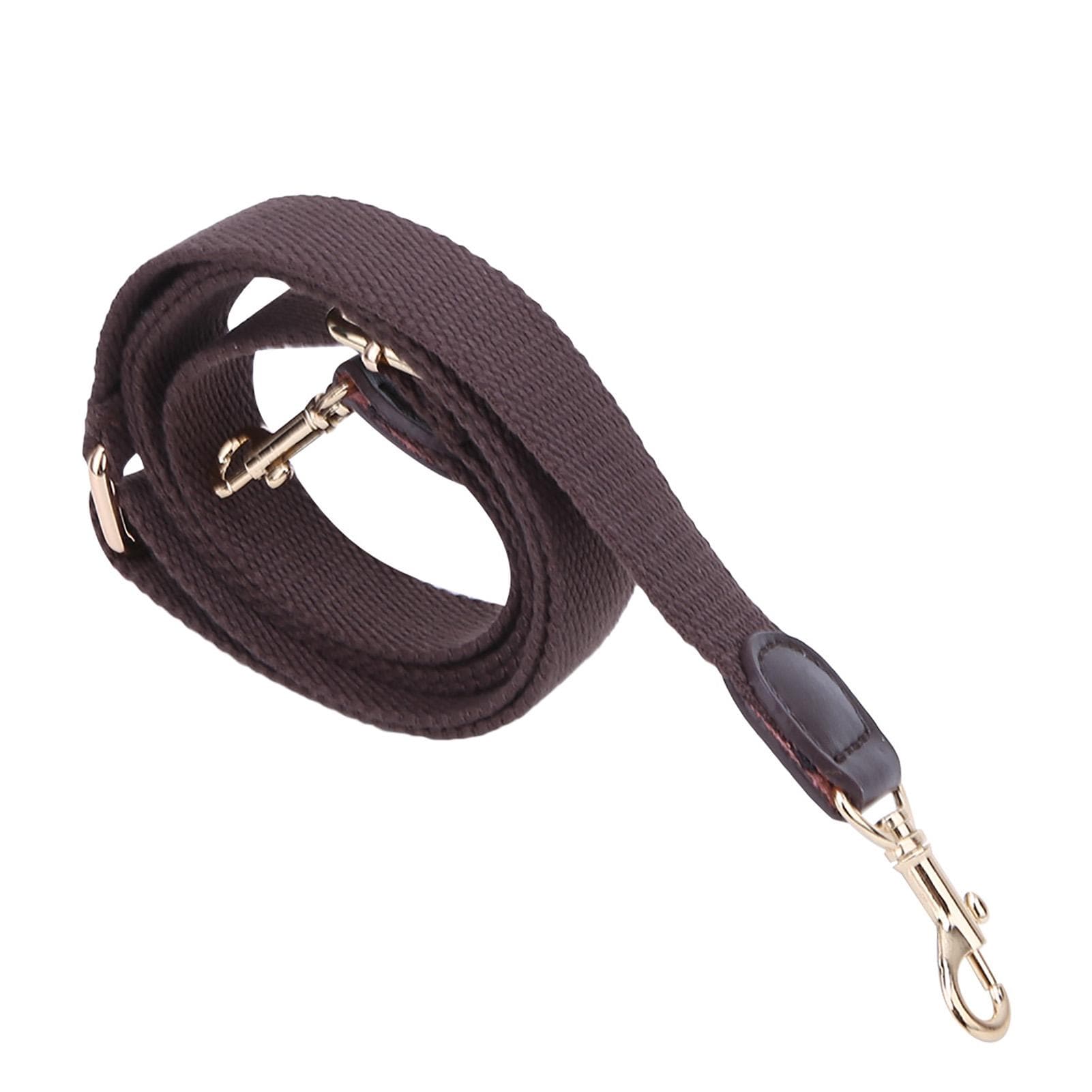 Handmade DIY Luggage Parts Adjustable Crossbody Bag Leather Strap for CBD065-066Coffee coffee
