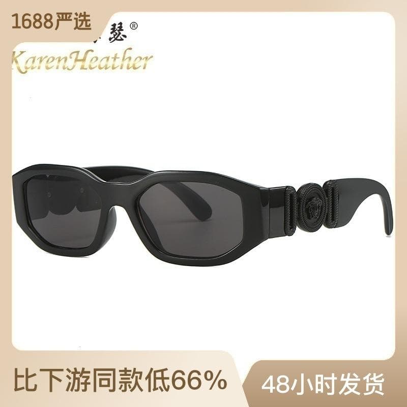 New style personalized head sunglasses 4361 European and American irregular small frame sunglasses
