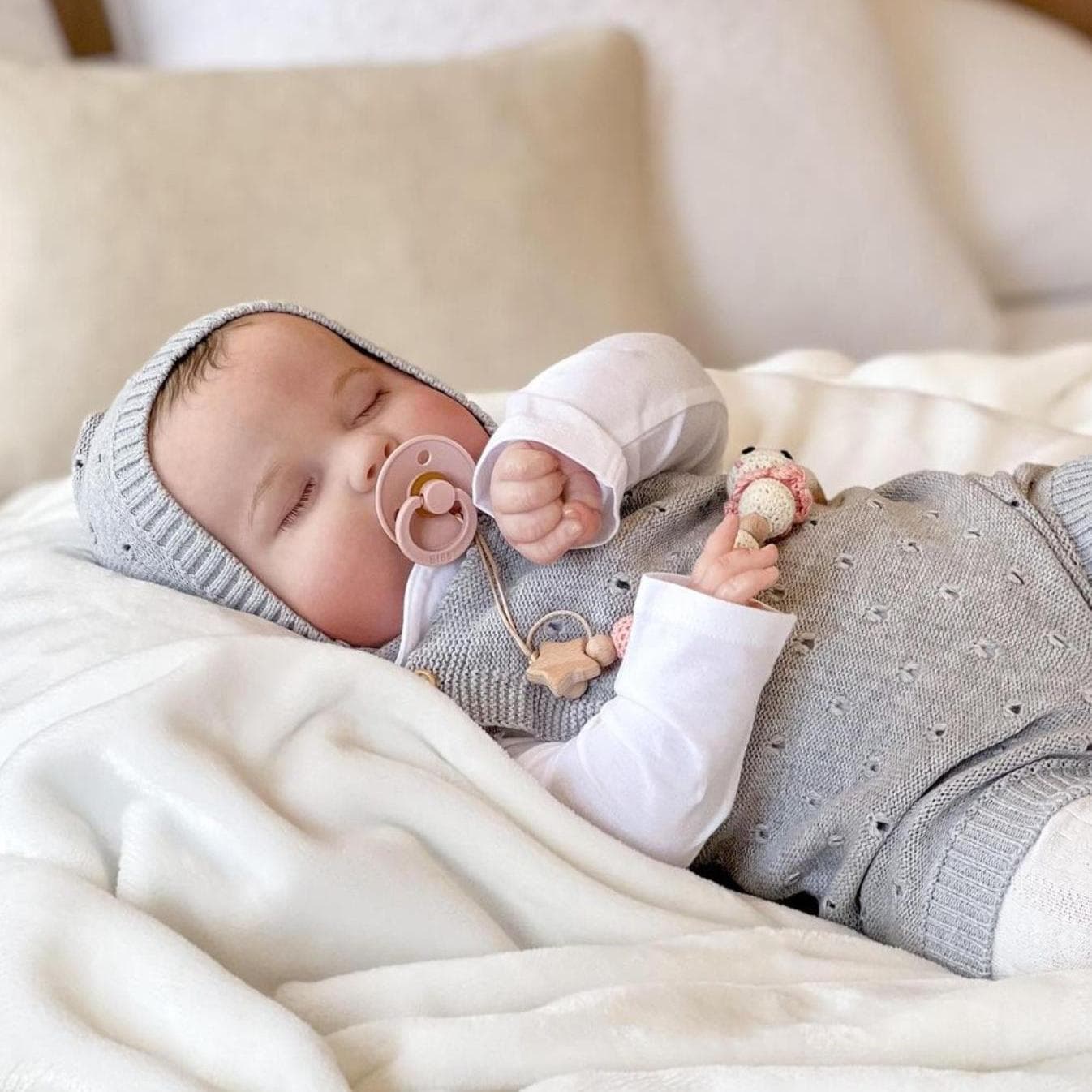 3D Skin Reborn Sleeping Fat Baby Doll 60 CM Silicone Toy For Girl With Vascular Vein Like Real Art Bebe Child Birthday Gift