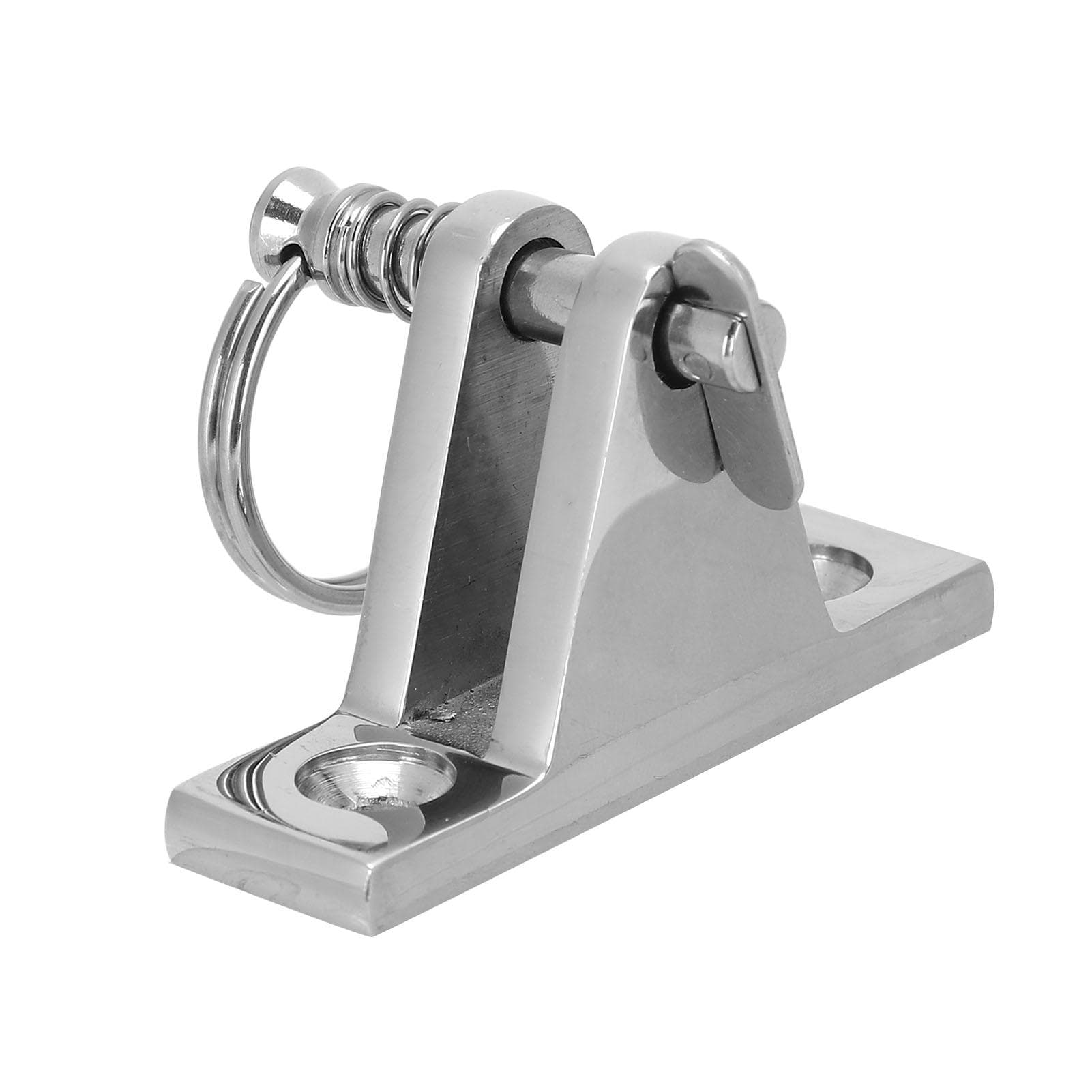 Deck Hinge 90 Degree 316 Stainless Steel Bimini Top Fitting Removable Marine Hardware