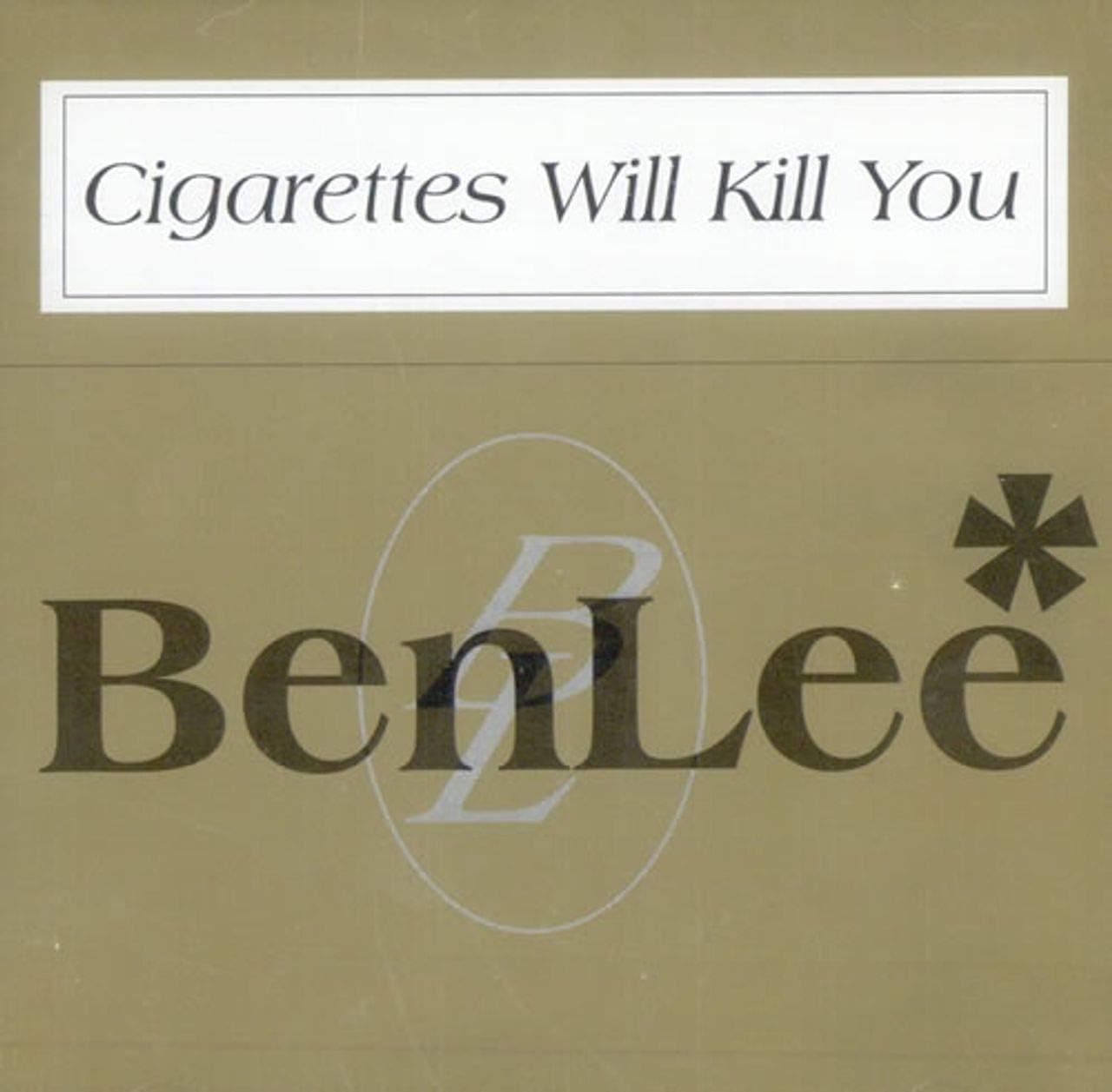 CD BEN LEE - Cigarettes Will Kill You GRI5000CD Non Japan Rock Used