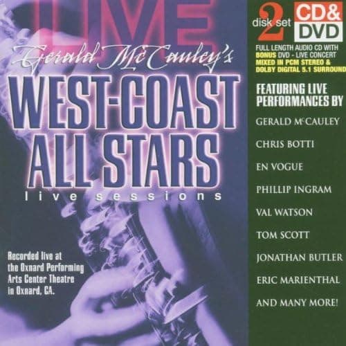 CD VARIOUS - West Coast All Stars: Live Sessions 2152003 Non Japan Jazz Used