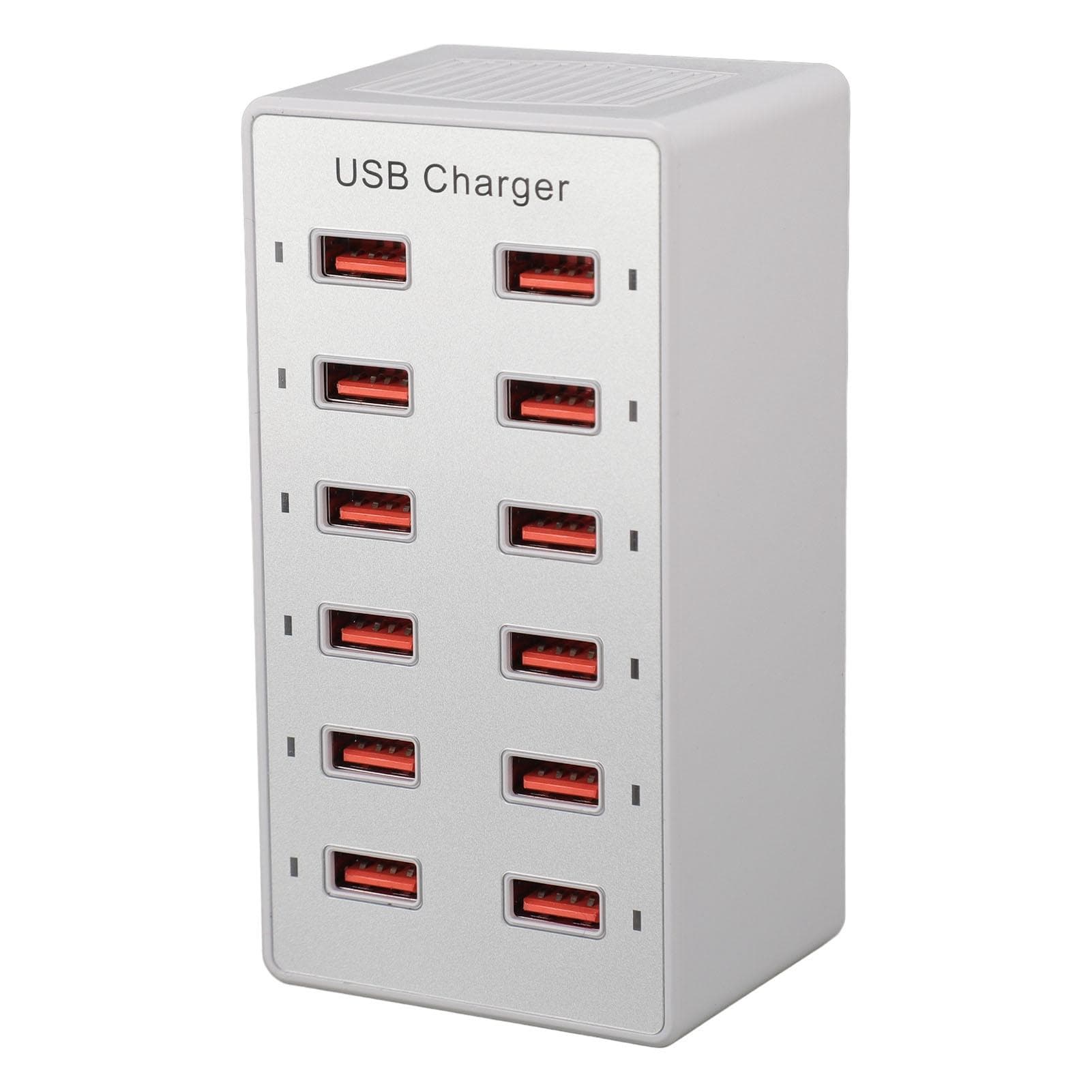 USB Charger 12 Ports USB Charging Station 60W Multi Ports USB Wall Charger Fast Charging USB