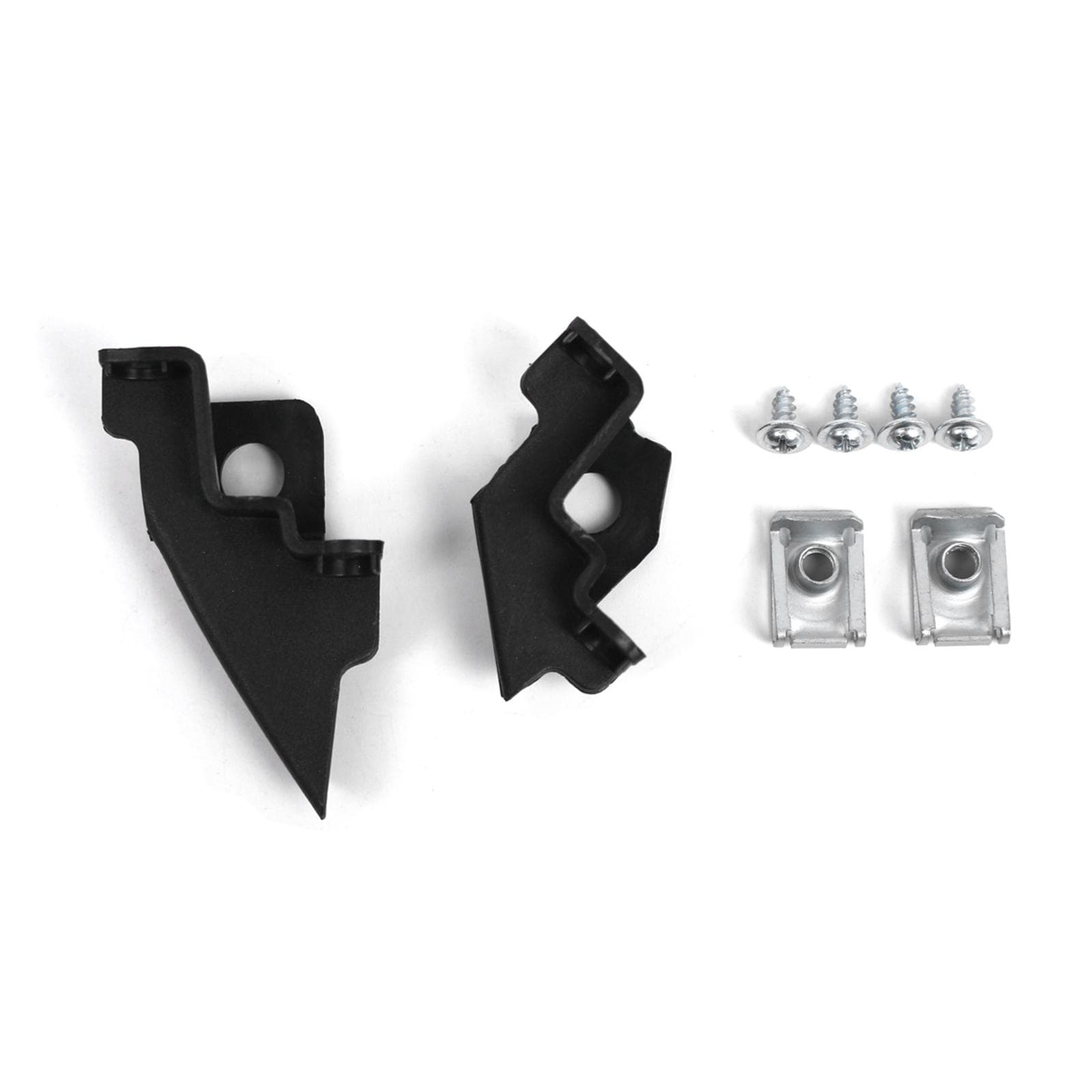 Headlamp Headlight Bracket Tab Repair Kits Right Sides Replacement for Volkswagen Polo 2010-2016 left black