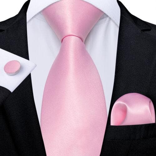 DiBanGu Red Blue Gold Gray Mens Silk Stripped Woven Tie Necktie Hanky Cufflinks N-7811