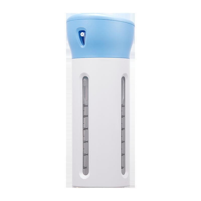 4 In 1 Portable Travel Liquid Dispenser Bottle Refillable 30ml Leakproof Travel Container For Perfume Shampoo Conditioner Lotion