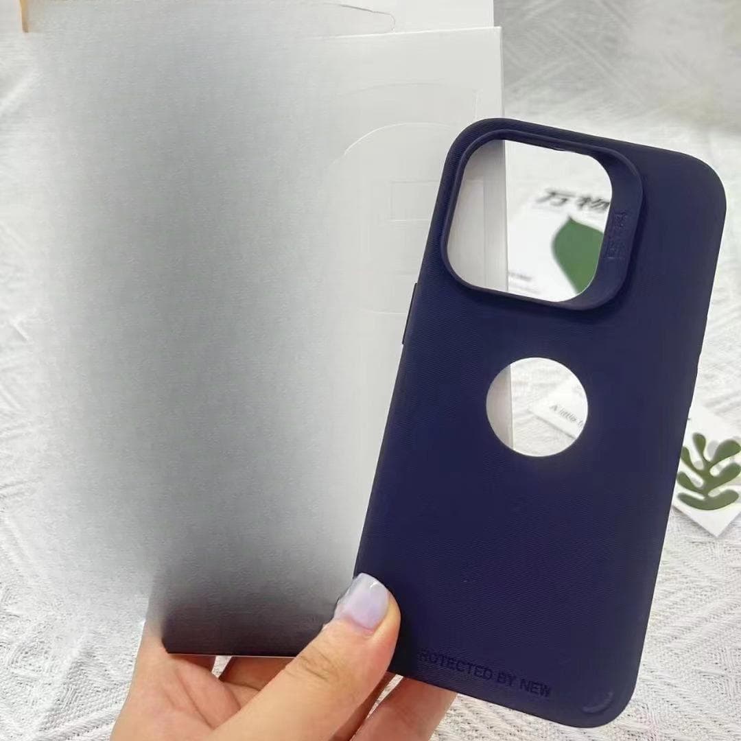 Applicable To Apple 15 Protective Case 12/13 Mobile Phone Case Round Leak Mark Iphone14pro Silicone Soft Shell Protective Case IP 15PROMAX