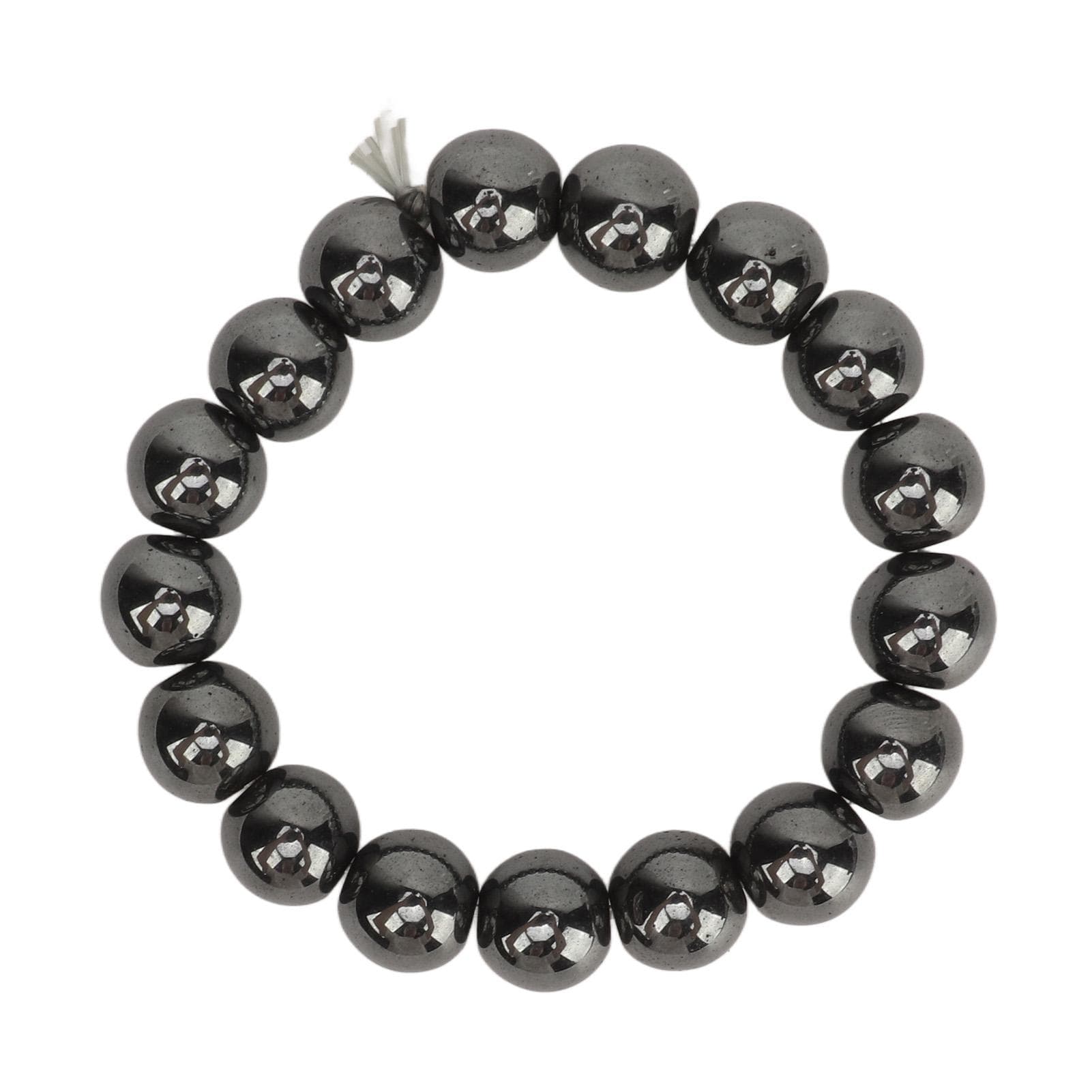Terahertz Stone Bracelet Terahertz Beads Power Energy Stone Bracelet for Women Men