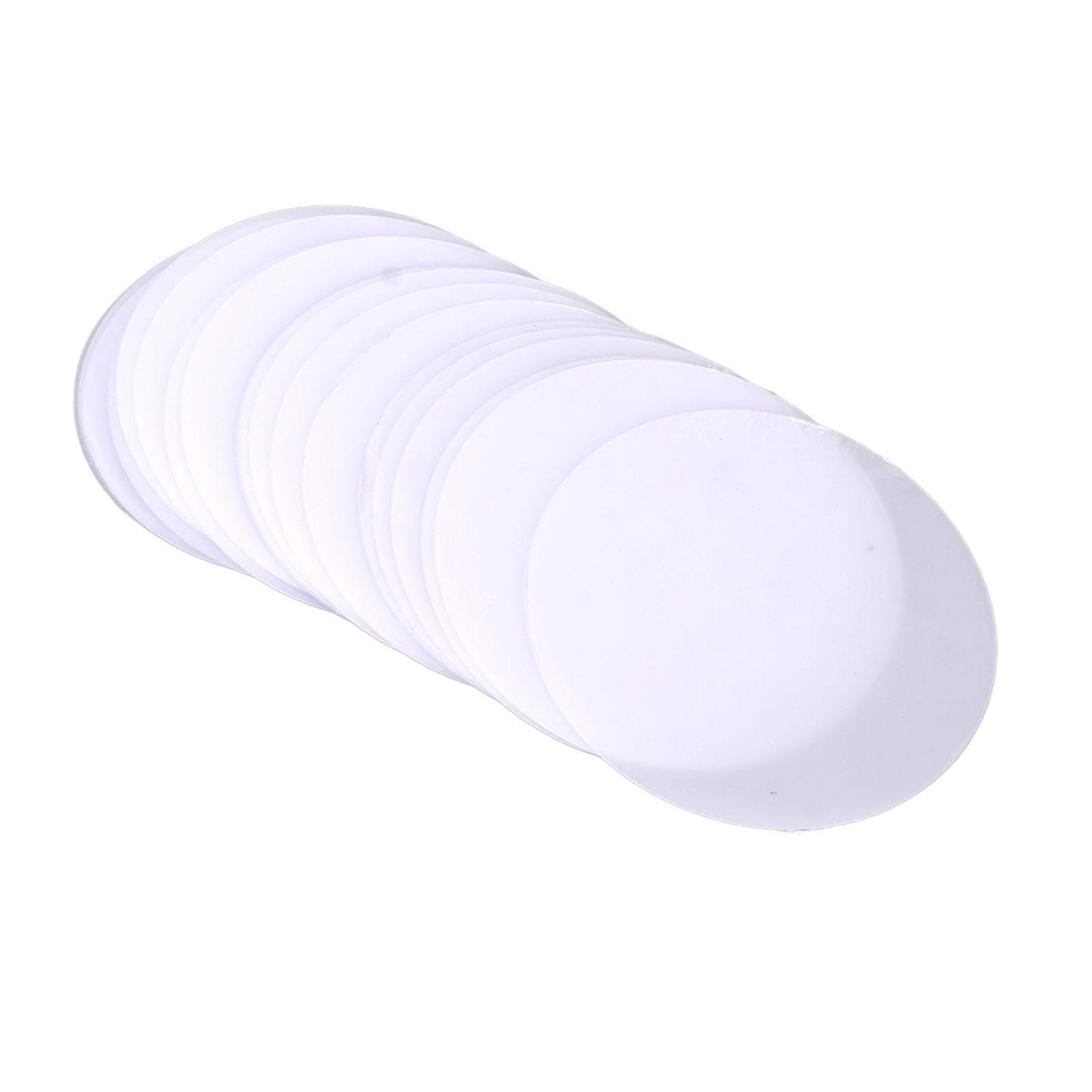 20pcs Dental Vacuum Forming Sheet Safe Round Shape Dental Diaphragm Sheet For Orthodontic Splint