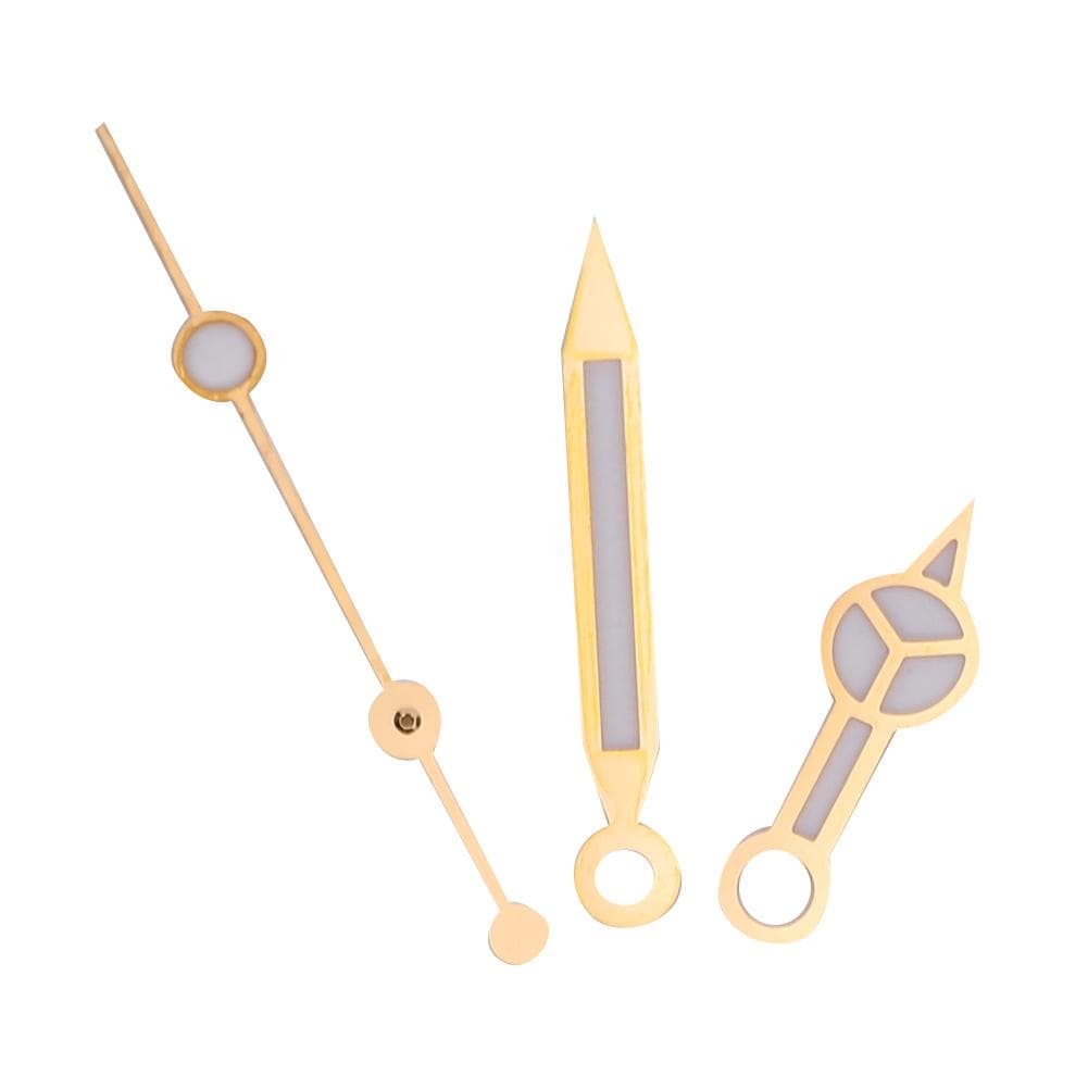 Luminous Watch Hour Minute Second Hands Watch Needles Fit for 3135 MovementGold gold
