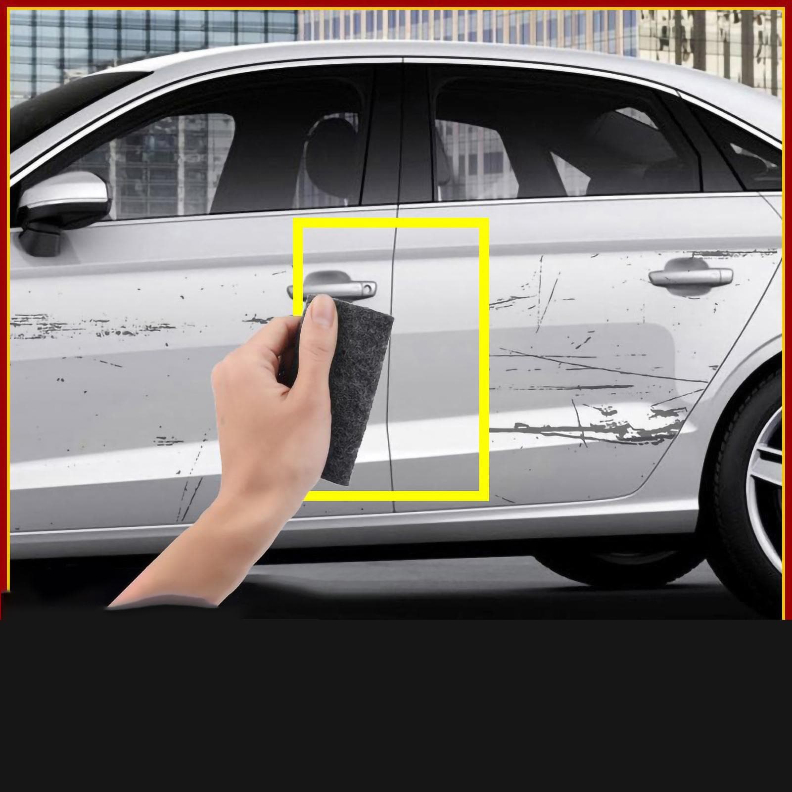 Car Scratch Remover Cloth Sparkle Cloth Scratch Repair Cloth for Surface Polishing Lightly
