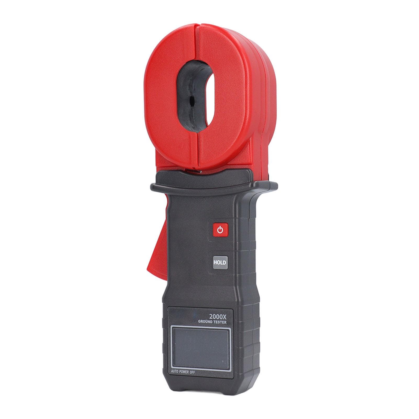 Digital Ground Resistance Meter LCD Display 0.01~500 Ohm Auto Ranging Clamp Earth Resistance Meter